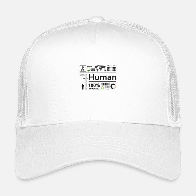 human satire info overview save eco climate bio lol Kids’ Trucker Cap