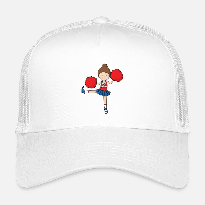 cheerleaders 6 - Kinder Trucker-Cap - Weiß