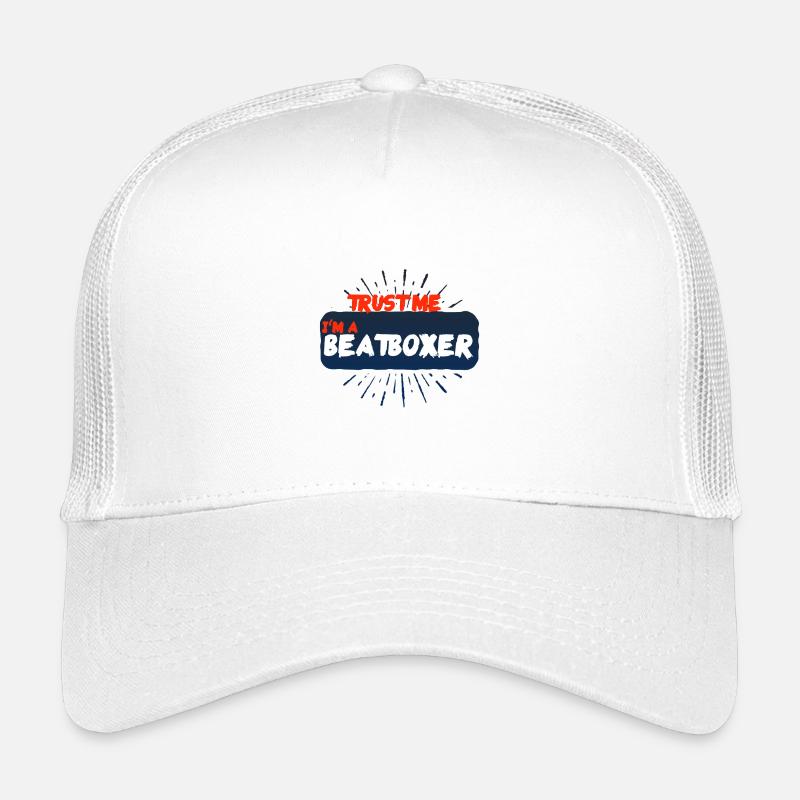 Beatbox Beatboxer Beat Schlag Vocal Rhythmus Herz Kinder Trucker-Cap