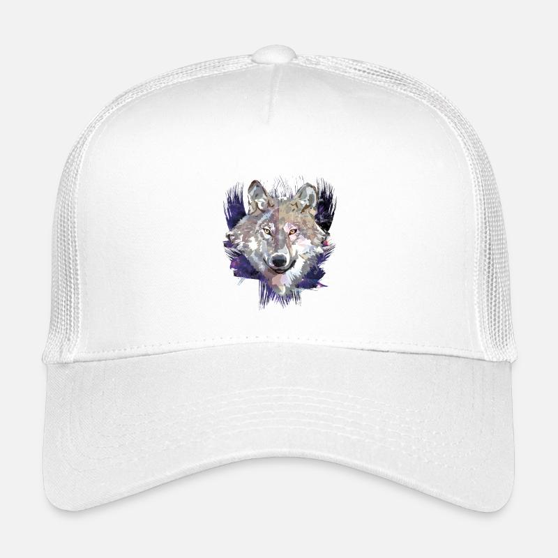 Loup | Animal | Loup Casquette trucker enfant