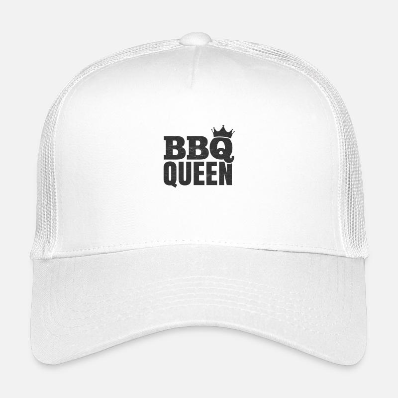 BBQ Queen - Kinder Trucker-Cap - Weiß