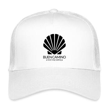 Buen Camino Santiago de Compostella - Kinder Trucker-Cap - Weiß - Vorne