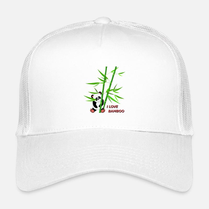 Flowercontest: J'aime le bambou Casquette trucker enfant