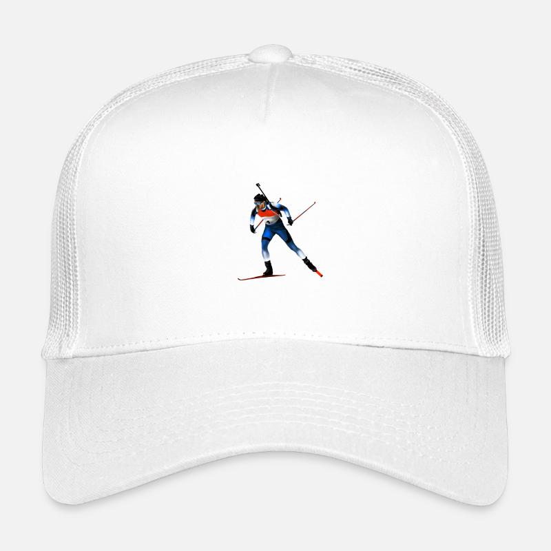 Fallschirm - Kinder Trucker-Cap - Weiß