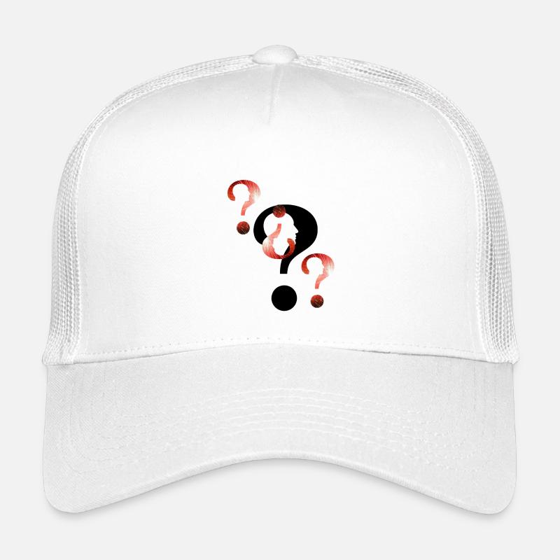 Fragezeichen Feuerwerk Kinder Trucker-Cap