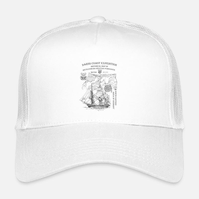 Darss Coast Expedition - historical Kids’ Trucker Cap