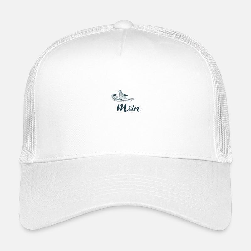 Moin - Kinder Trucker-Cap - Weiß