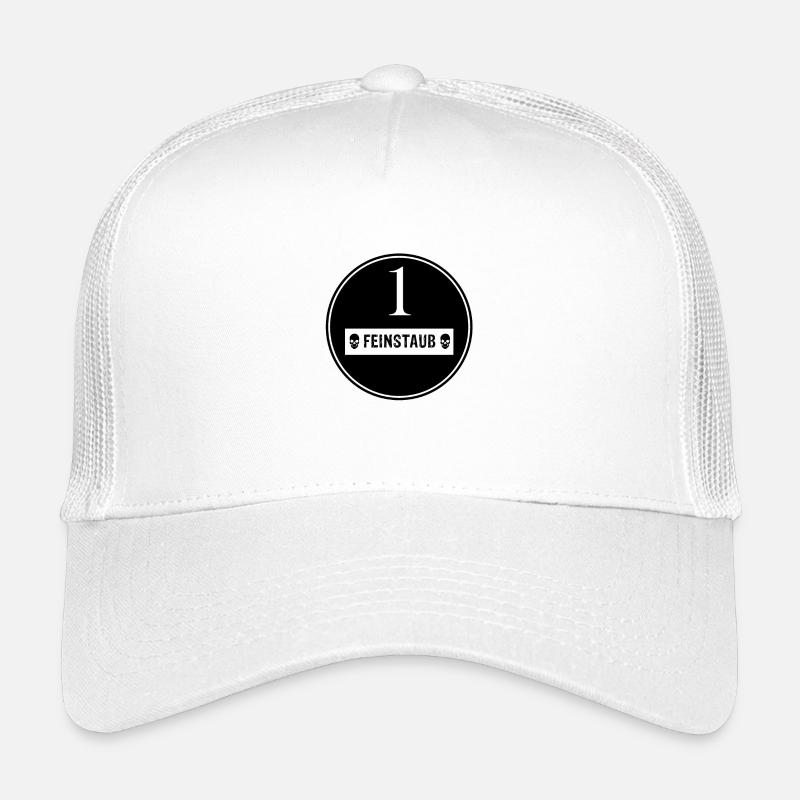 Feinstaub Plakette Umweltplakette Diesel Kinder Trucker-Cap