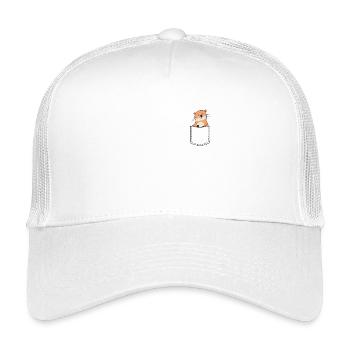 Otter - Kinder Trucker-Cap - Weiß - Vorne