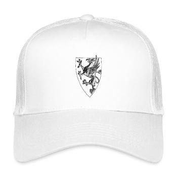 standing griffin of Rostock - Kids’ Trucker Cap - white - Front