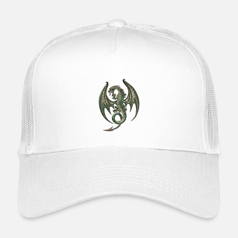 Wonderful elegant dragon Kids’ Trucker Cap