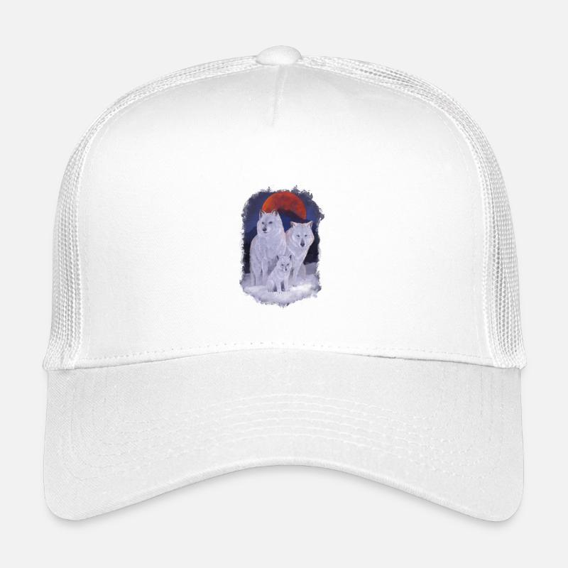 Famille Wolf Casquette trucker enfant