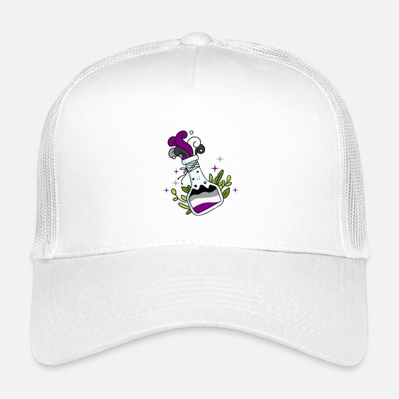 Asexueller Trank Ace Pride Kinder Trucker-Cap