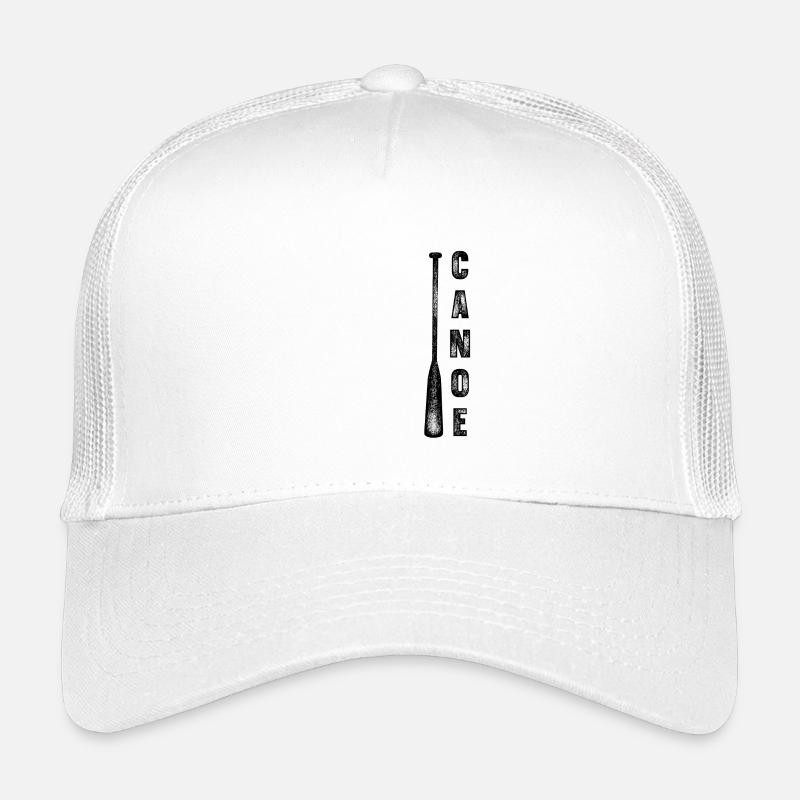 Canoë Canoë Canoë - Casquette trucker enfant - blanc