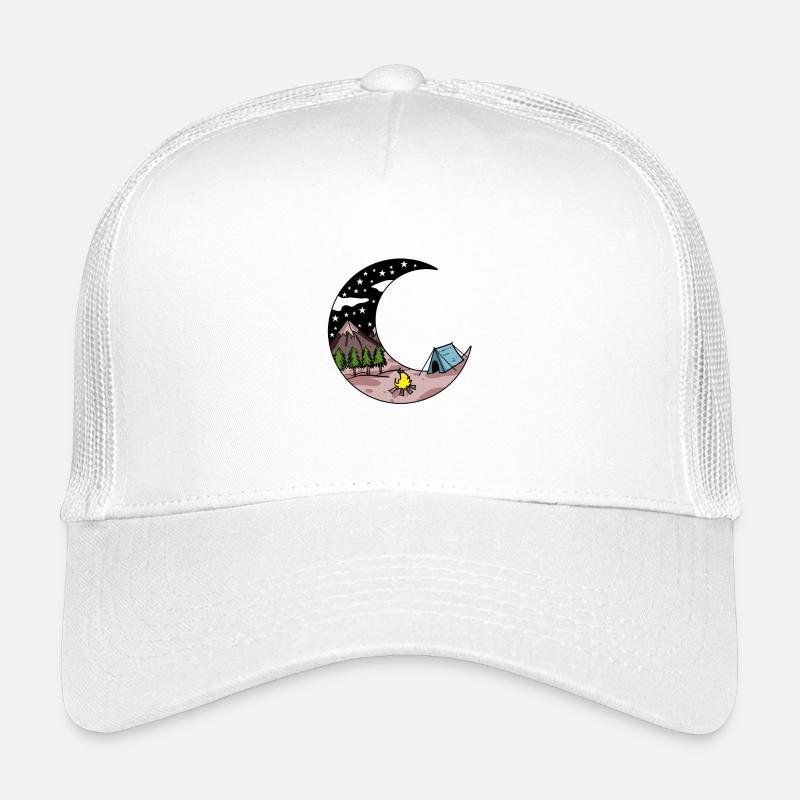 Mountain Mountains Mountain Peak Summit Tent Crescent Kids’ Trucker Cap