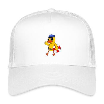 Lifeguard Police Chicks - Kids’ Trucker Cap - white - Front