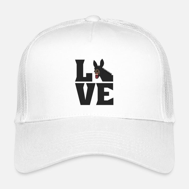 LOVE Muli Esel Liebe Maultier Pferd Kinder Trucker-Cap