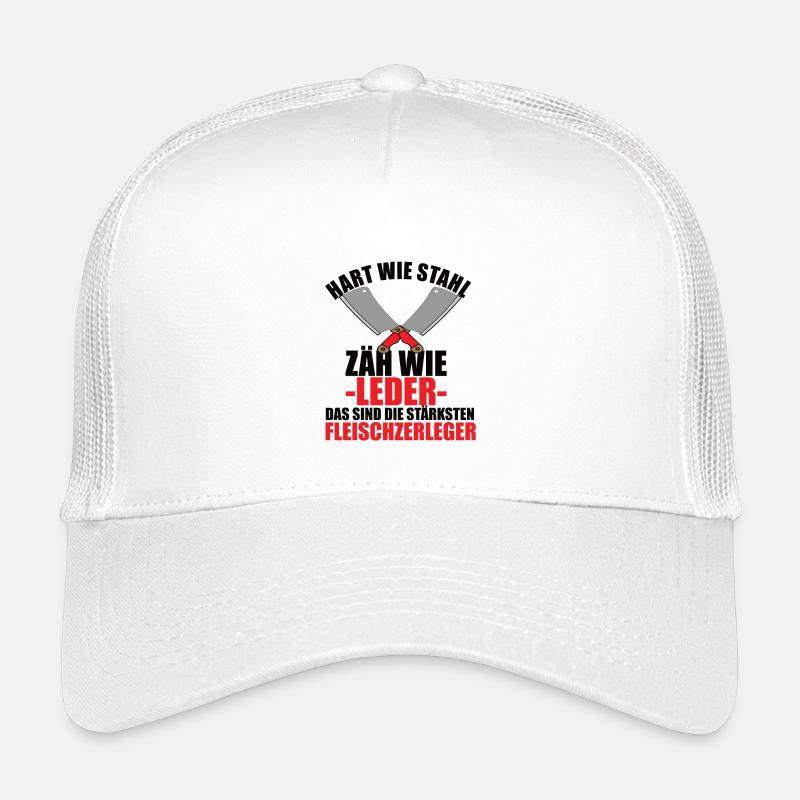 Fleischer Metzger Zerleger Schlachter Kinder Trucker-Cap