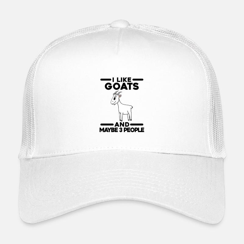 Goat Goat Goat Kids’ Trucker Cap