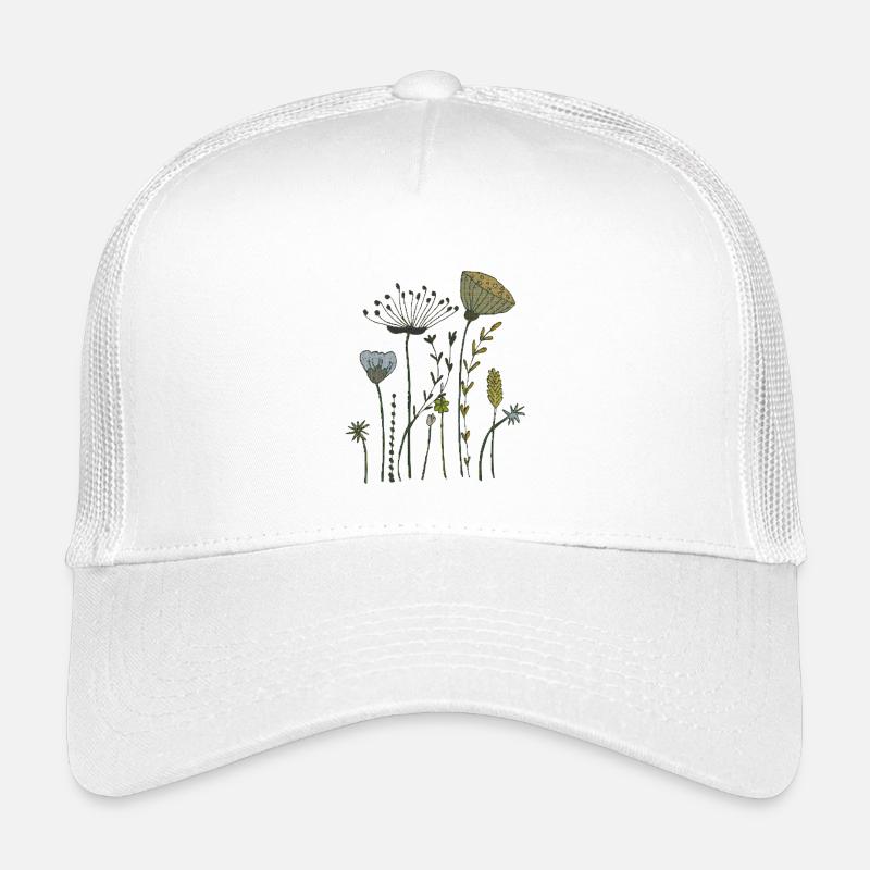 trockenblumen gewebe Kinder Trucker-Cap