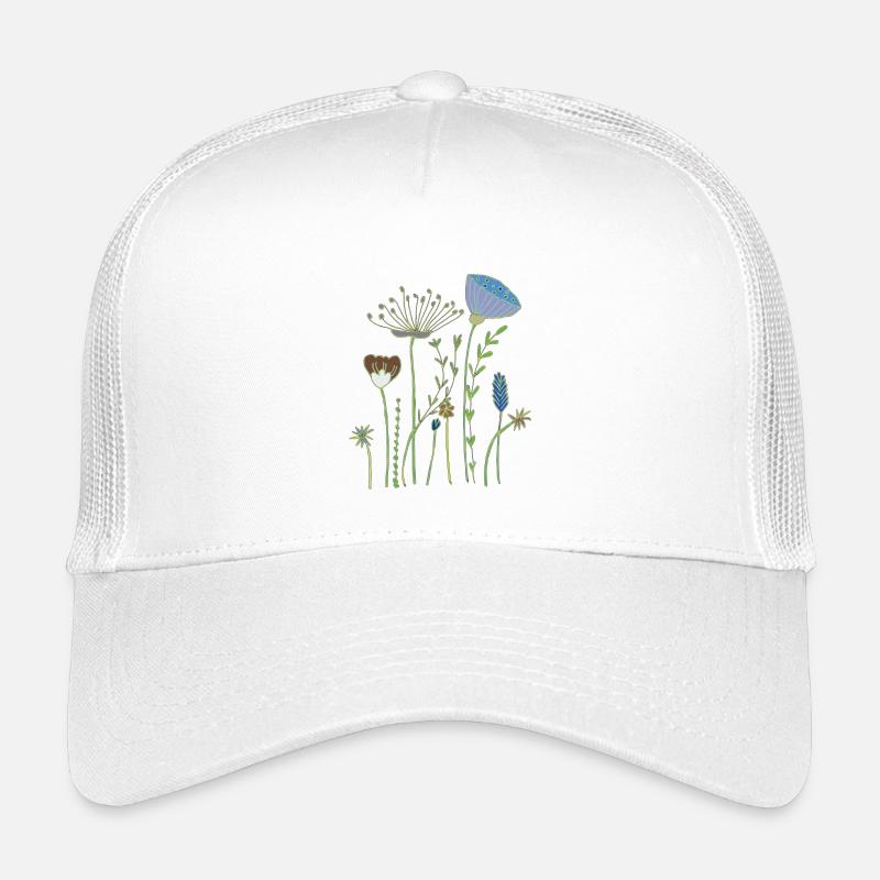 dried flowers flower meadow Kids’ Trucker Cap