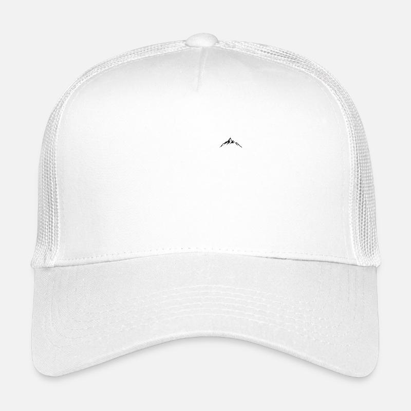 Berge Motiv Bergsteigen Mountainbiker Wandern Berg Kinder Trucker-Cap