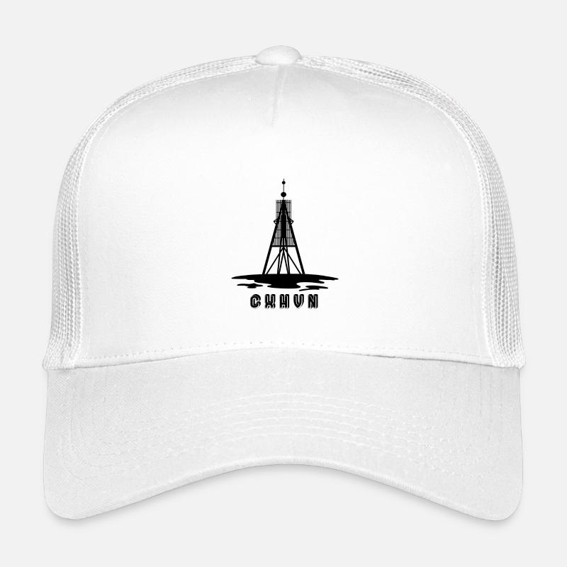 Kugelbake CXHVN - Kinder Trucker-Cap - Weiß