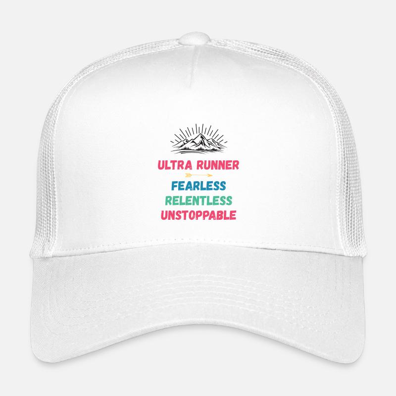 Ultra Runner - Fearless. Relentless. Unstoppable. Kids’ Trucker Cap