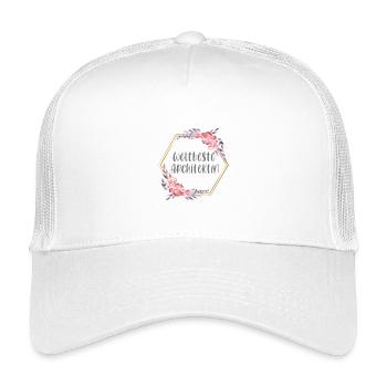 Weltbeste Architektin Architektur Beruf Geschenk - Kinder Trucker-Cap - Weiß - Vorne