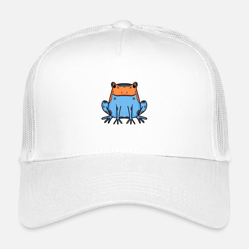 Baumsteigerfrosch Baumsteigerfrösche Frosch - Kinder Trucker-Cap - Weiß