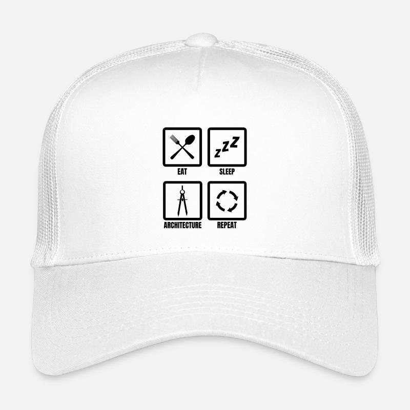 Manger Sommeil Architecture Répéter Casquette trucker enfant