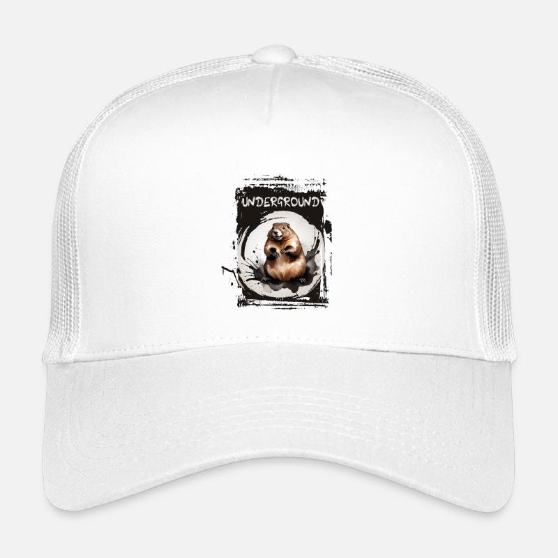 Underground Murmeltier Kinder Trucker-Cap