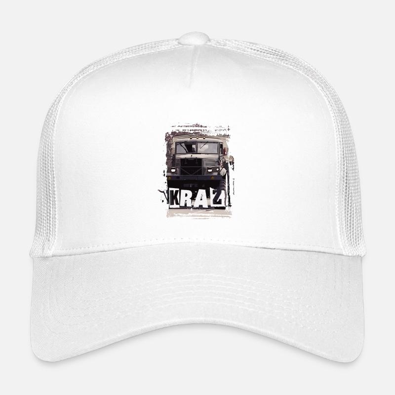 KRAZ - Kinder Trucker-Cap - Weiß