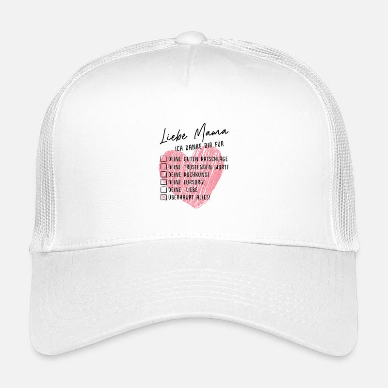 Liebe Mama, ich danke dir Kinder Trucker-Cap