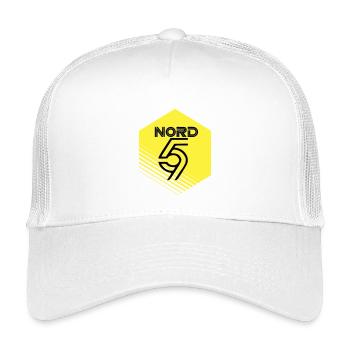 Nord - Casquette trucker enfant - blanc - Devant