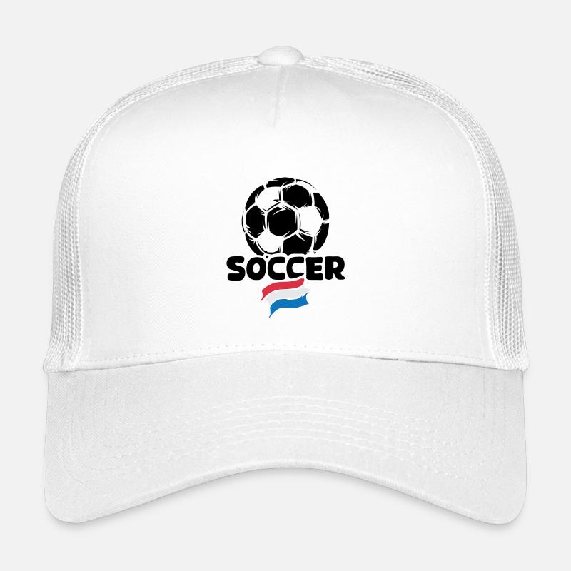 Netherlands Soccer Ball Flag Soccer Team Logo Kids’ Trucker Cap