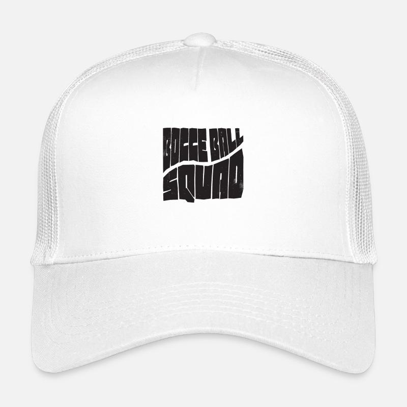 Tenue d’équipe de boules de pétanque avec Jack Bocci jeu de pétanque Casquette trucker enfant