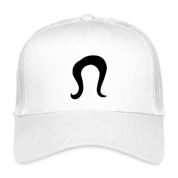Frisur - Kinder Trucker-Cap - Weiß - Vorne