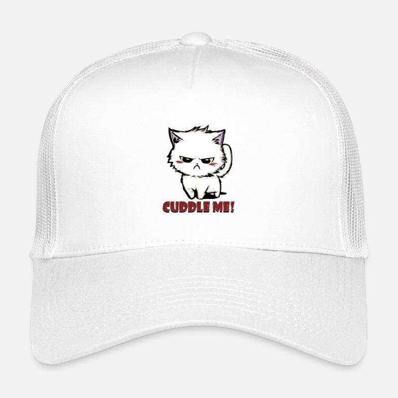 cuddle me2 - Kinder Trucker-Cap - Weiß