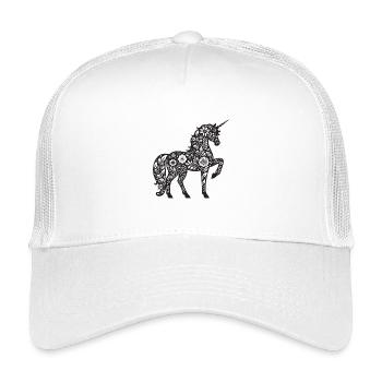 Fantasy Unicorn Horse Fans Unicorn Lovers - Kids’ Trucker Cap - white - Front