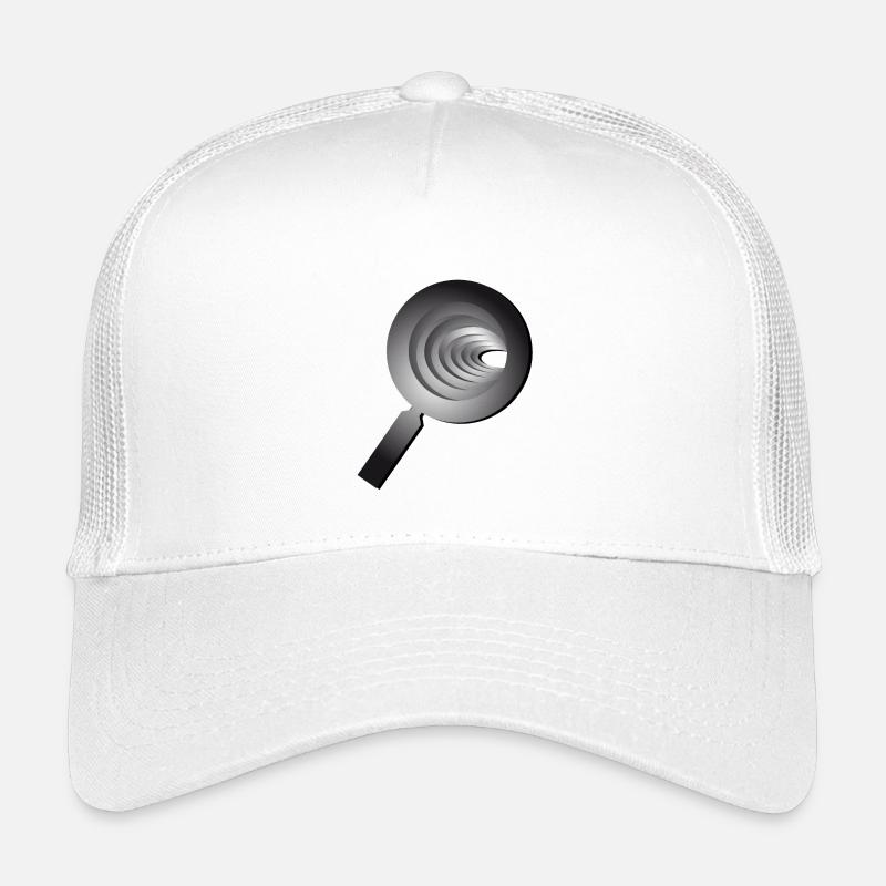 3D magnifying glass - Lupe Kinder Trucker-Cap