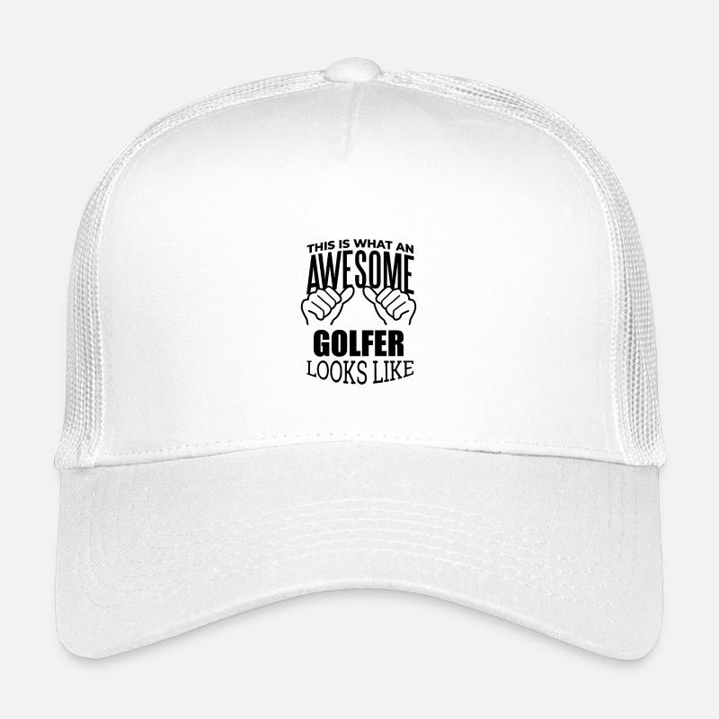 Golfing Kids’ Trucker Cap