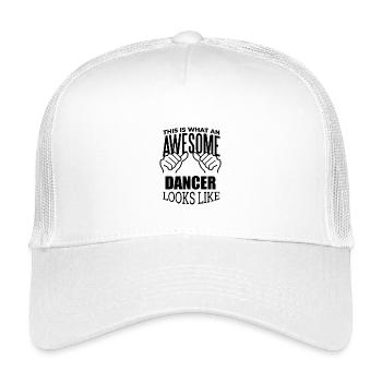 tanzen - Kinder Trucker-Cap - Weiß - Vorne