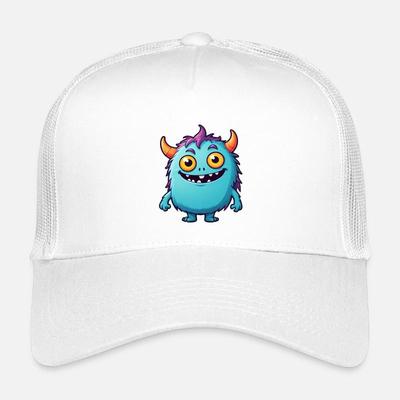Mignon Enfants Dessin Animé Monstre Casquette trucker enfant