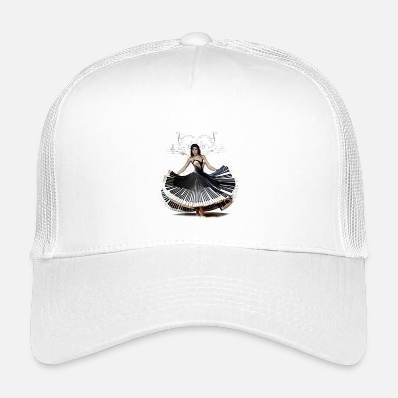 Woman dancing elegantly Kids’ Trucker Cap