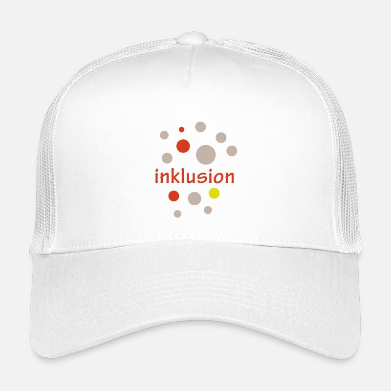 Inklusion - Kinder Trucker-Cap - Weiß