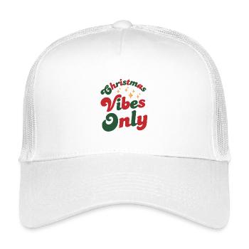 Ambiance de Noël Seulement - Casquette trucker enfant - blanc - Devant