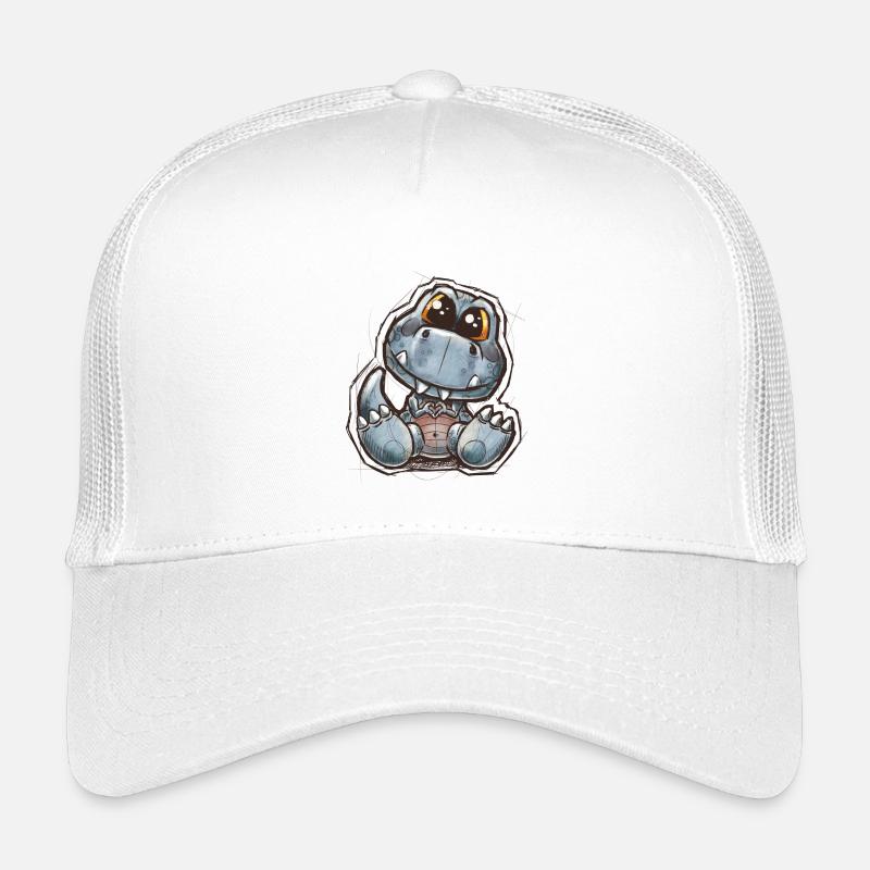 ptitdino - Kinder Trucker-Cap - Weiß