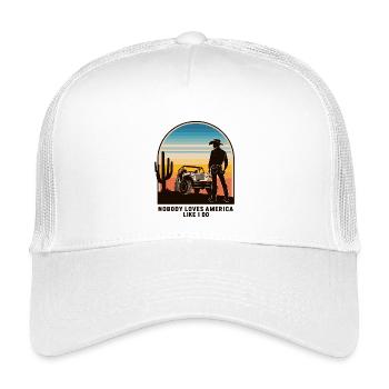 Cowboy - Kids’ Trucker Cap - white - Front