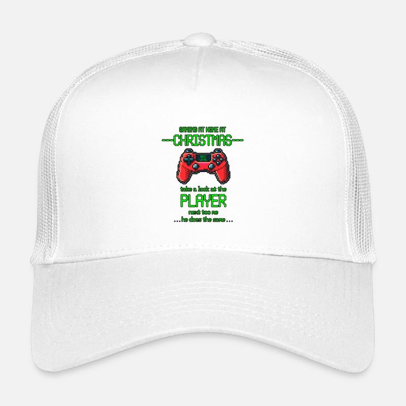 Christmas - Kinder Trucker-Cap - Weiß